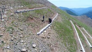 Construction Works for Mountain Erosion and Sediment Control in Alenze Sub-basin